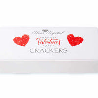 Valentines Day Crackers made with the Worlds Finest Crystals