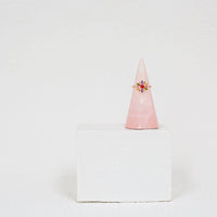 2.0 Carat Marquise & Brilliant Cut Simulated Sapphire Rhodium Plated Ring