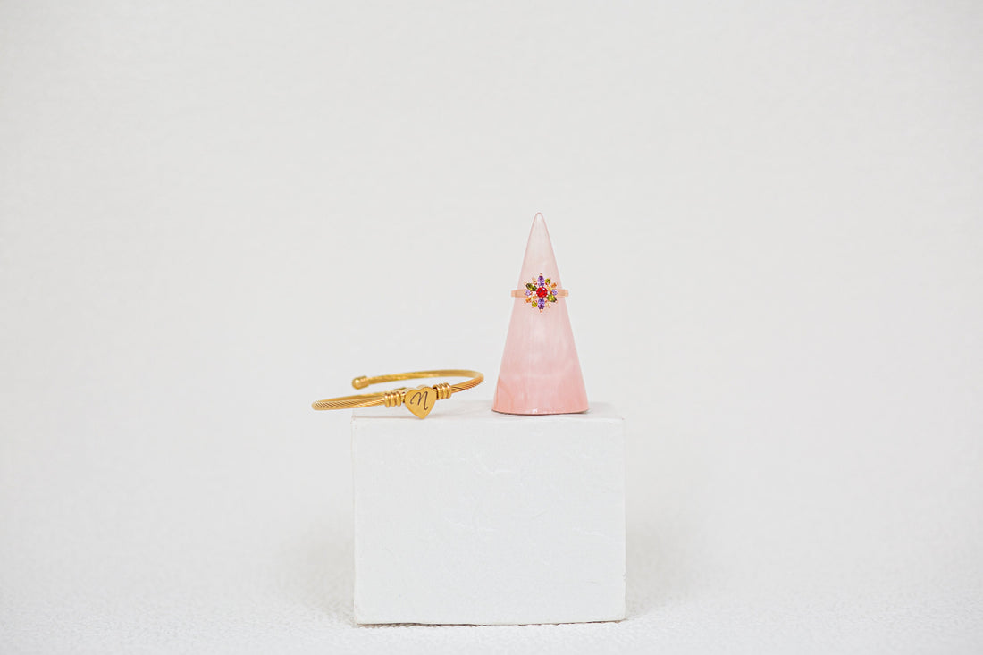 2.0 Carat Marquise & Brilliant Cut Simulated Sapphire Rhodium Plated Ring