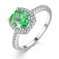 1.67 CTTW SIMULATED SAPPHIRE RING