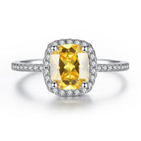 1.67 CTTW SIMULATED SAPPHIRE RING