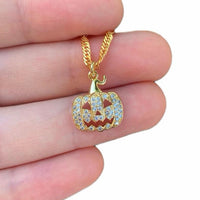 Crystal Pumpkin Earring & Pendant Set