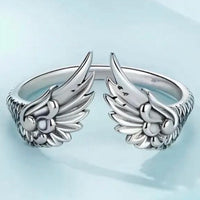 Angel Wings Adjustable Ring with Display Box