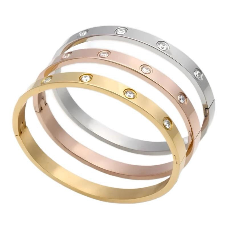 Conditional Love Bracelet in Gold, Silver & Rose