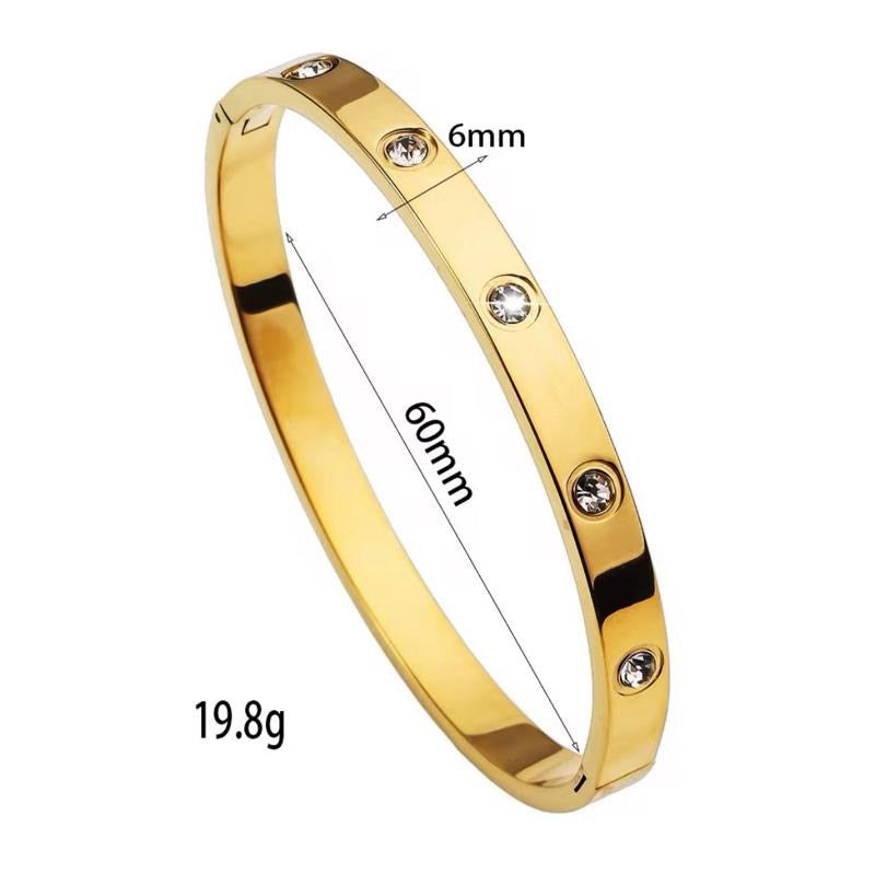 Conditional Love Bracelet in Gold, Silver & Rose