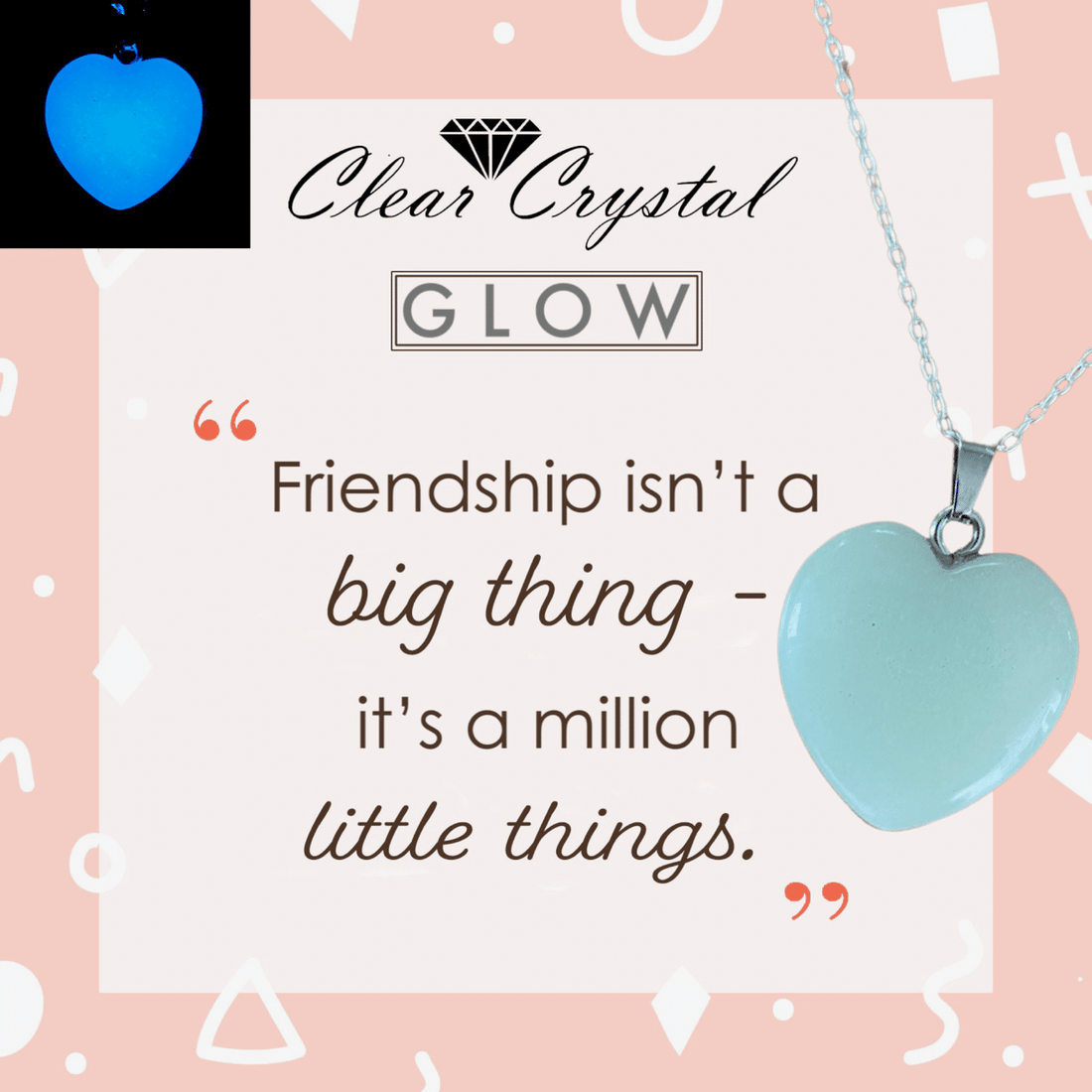 Glow in the dark Pendant