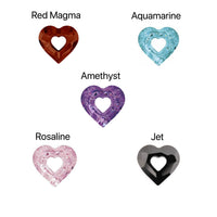 Queen Elizabeth II Remembrance Necklace with “Miss U Heart” Crystal