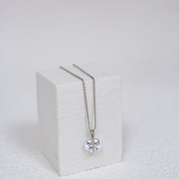 Large Heart Crystal Pendant 15mm Crystal