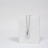 Large Heart Crystal Pendant 15mm Crystal