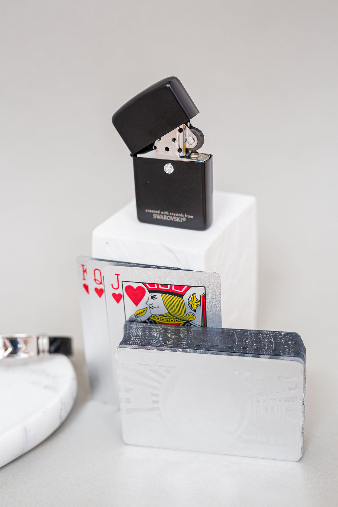 Silver Plated Playing Cards