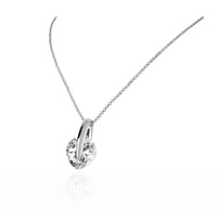 Large Heart Crystal Pendant 15mm Crystal