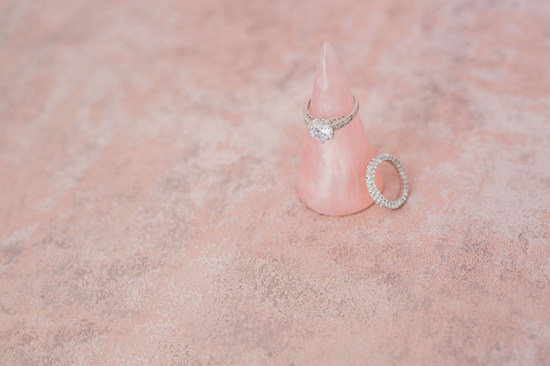 3.00CT Simulated Sapphire Rhodium Plated Eternity Band