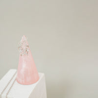 Heart Shaped Crystal Earrings