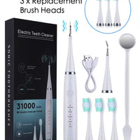 Electric Scale & Polish Kit with Supersonic Brush Heads
