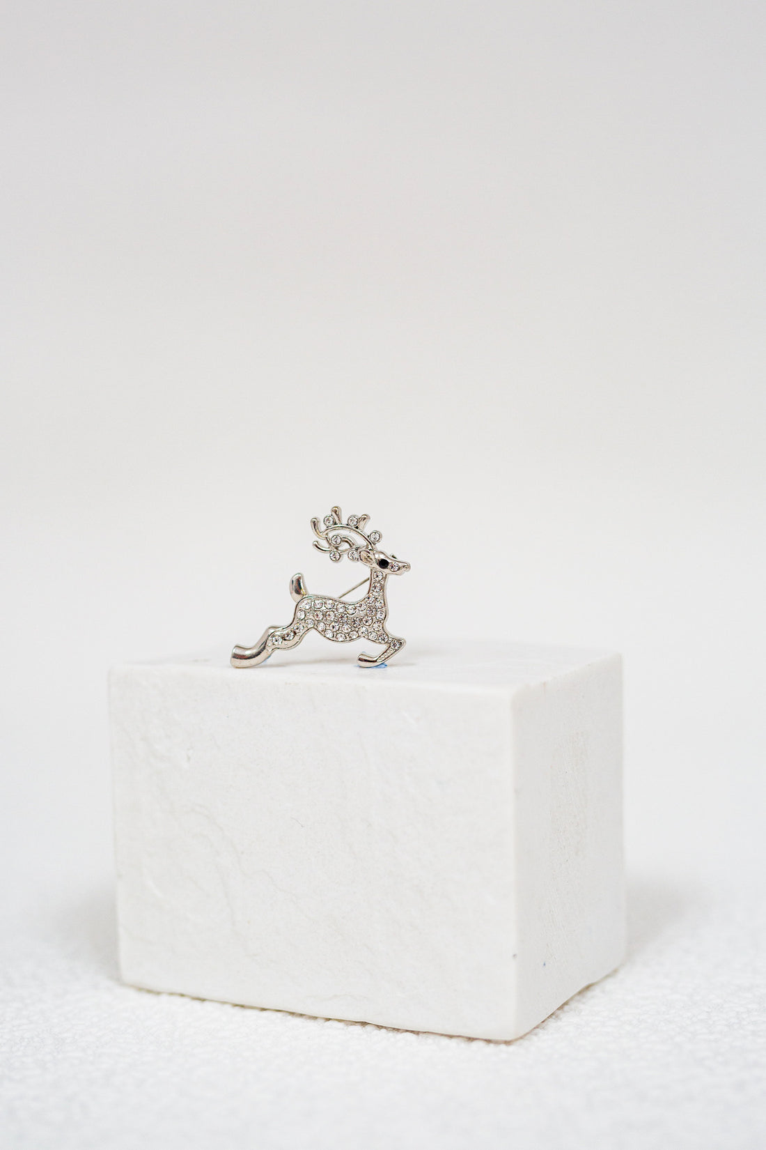 Reindeer Brooch Made With The Worlds Finest Crystals