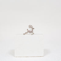 Reindeer Brooch Made With The Worlds Finest Crystals
