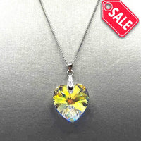 Premium Crystal Xilion Heart - Crystal AB