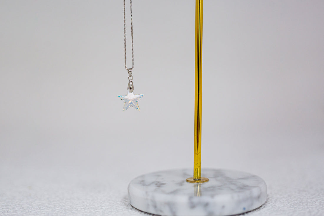 Premium Crystal Star Pendant - Crystal AB