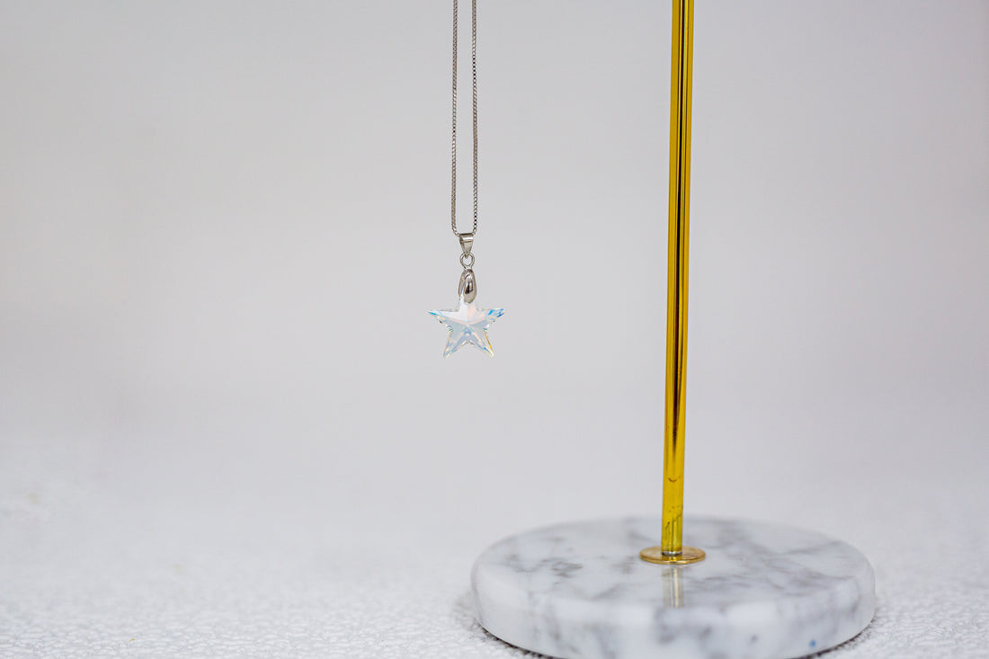 Premium Crystal Star Pendant - Crystal AB