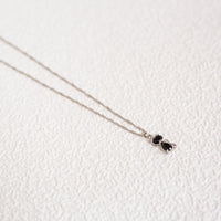 Cat Necklace with Crystals