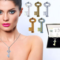 Crystal Key Pendant Designed by Yoko Ono