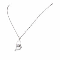 Heart Shaped Crystal & 18K White Gold Plating MADE WITH SWAROVSKI® ELEMENTS.
