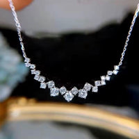 Elegant Minimal Crystal Necklace