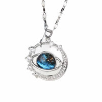 Stars in the Sky Crystal Celestial Pendant available in Silver or Gold