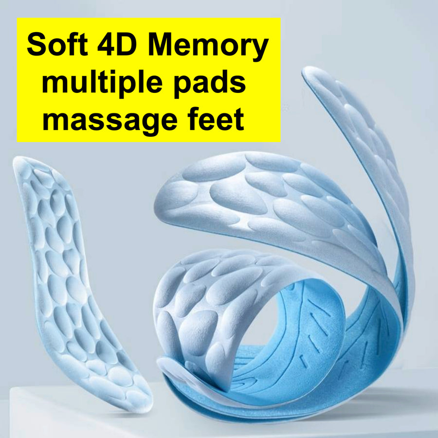EMS Foot Massage Pad with Choice of 4D Memory Foam Insoles