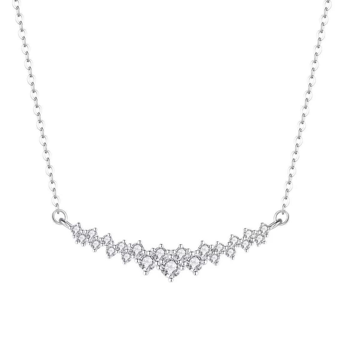 Elegant Minimal Crystal Necklace
