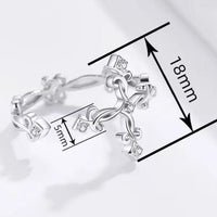 Crystal Cross Adjustable Ring