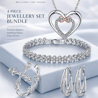 Infinite Love Elegant 4 Piece Jewellery Set