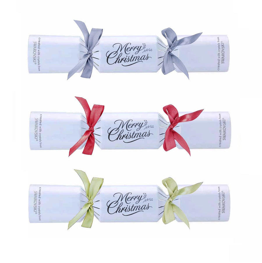CHRISTMAS CRACKERS - Crystal Jewellery Gifts 2 Boxes of 6
