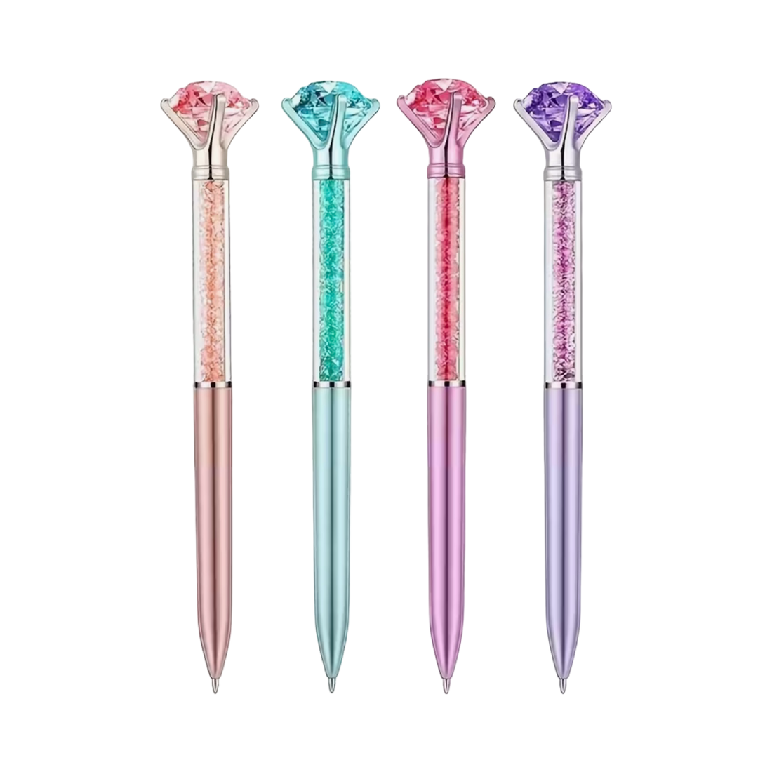 Set of Crystallised Pens 4 Colours