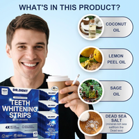 Dr. Dent Teeth Whitening Strips 42 (21 treatments)