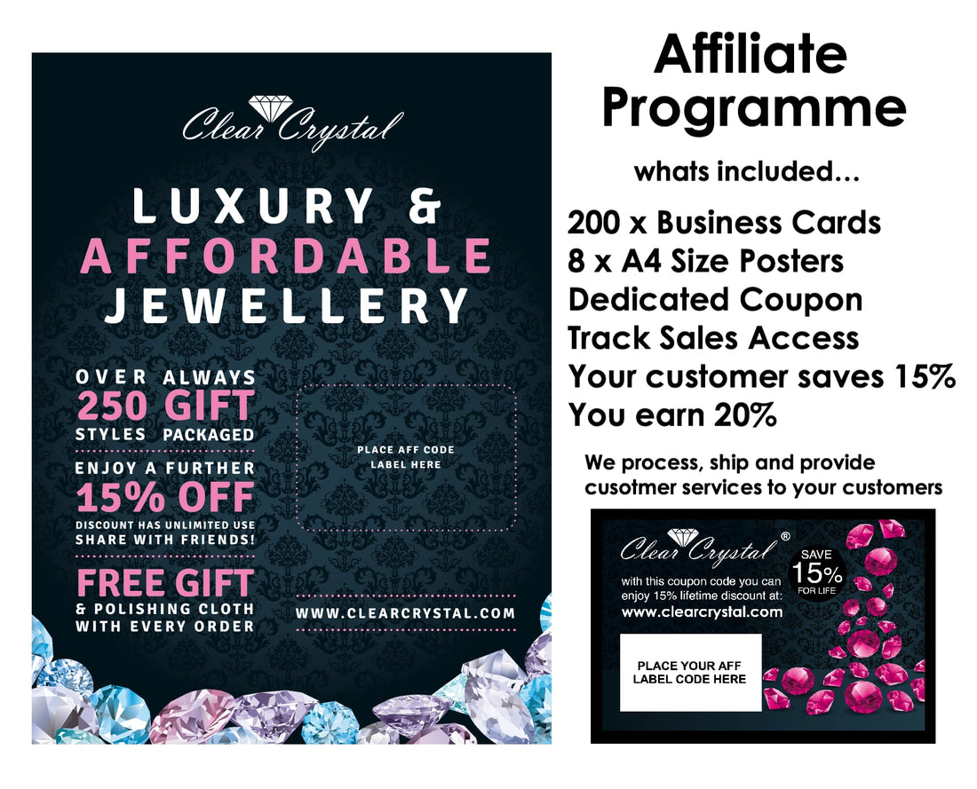 Clear Crystal Affiliate Programme