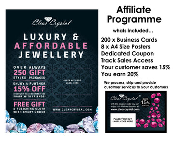 Clear Crystal Affiliate Programme