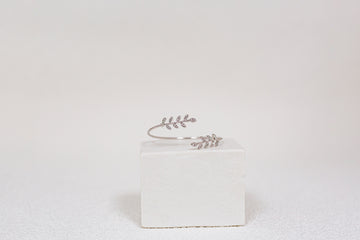 Leaf Bangle Made With The Worlds Finest Crystals