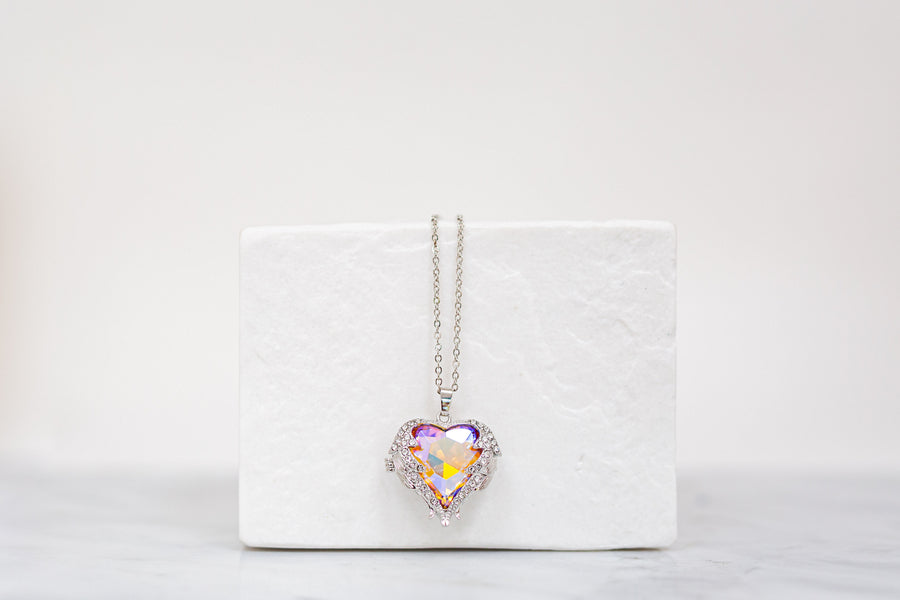 Magical Crystal Heart Necklace