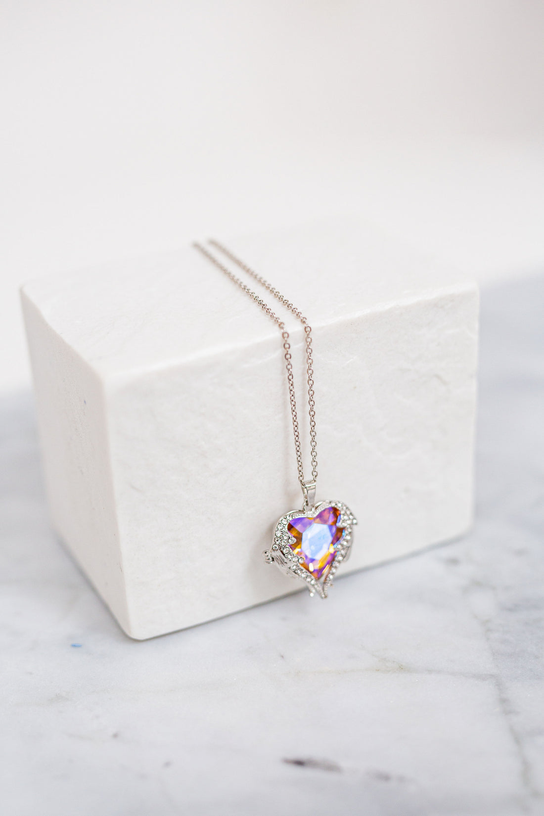 Magical Crystal Heart Necklace