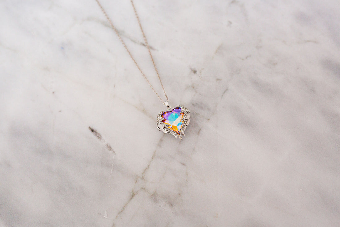 Magical Crystal Heart Necklace