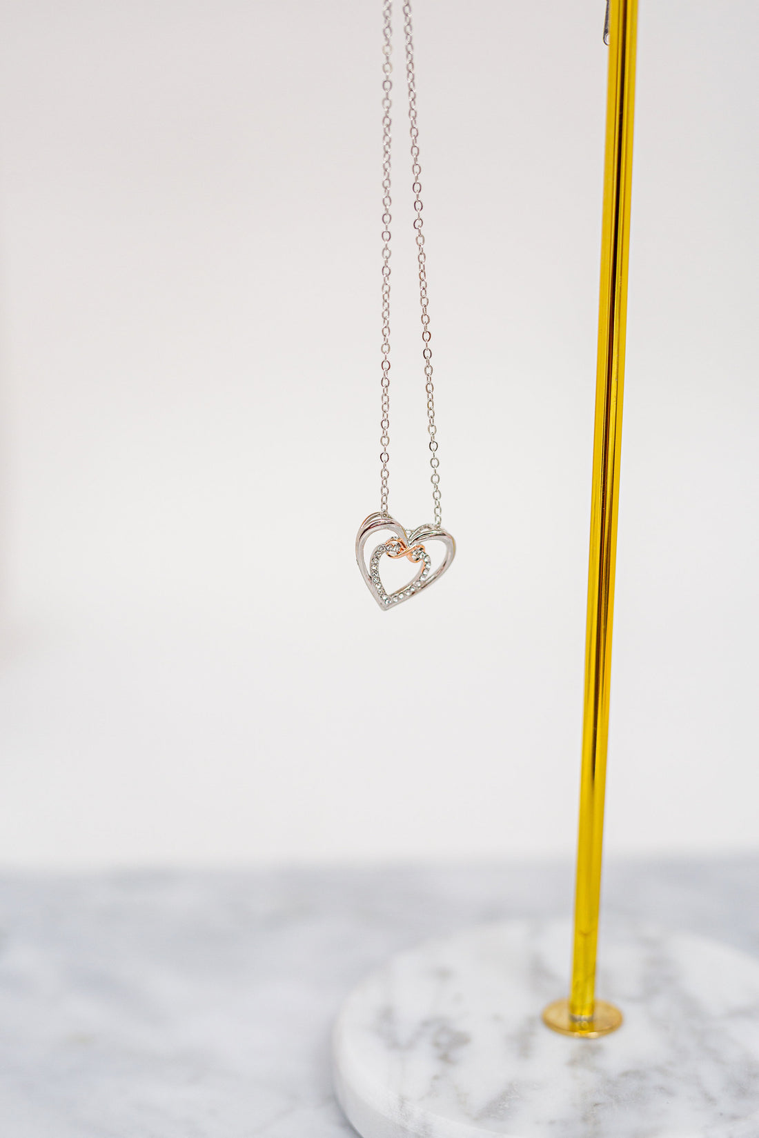 Infinity Love Necklace With Premium Crystals