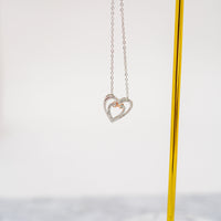 Infinity Love Necklace With Premium Crystals