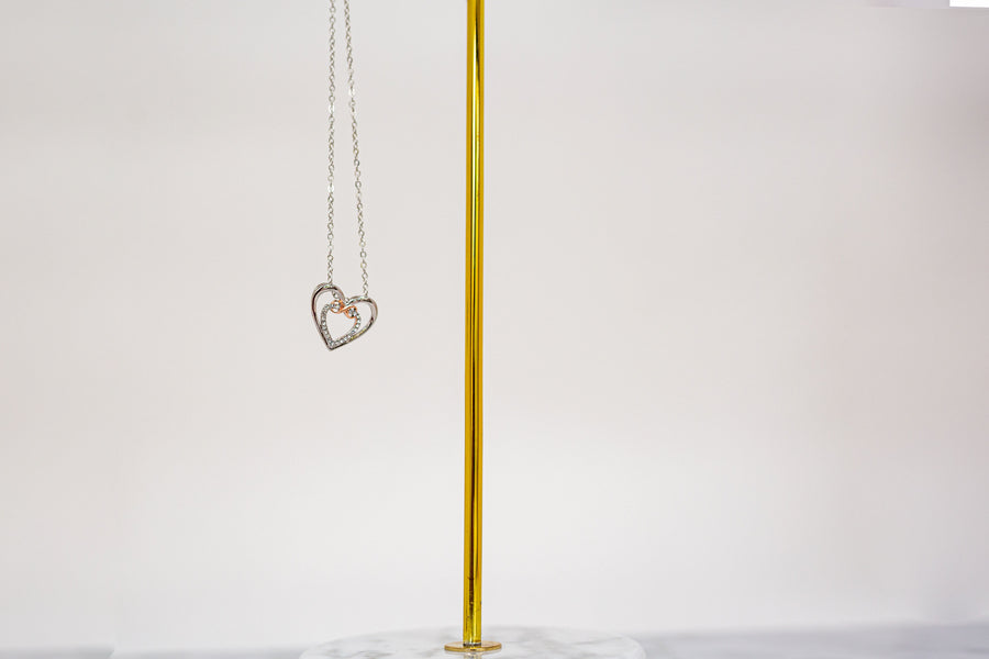 Infinity Love Necklace With Premium Crystals