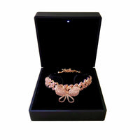 Spinning Butterfly on Cuban Link Plated Chain