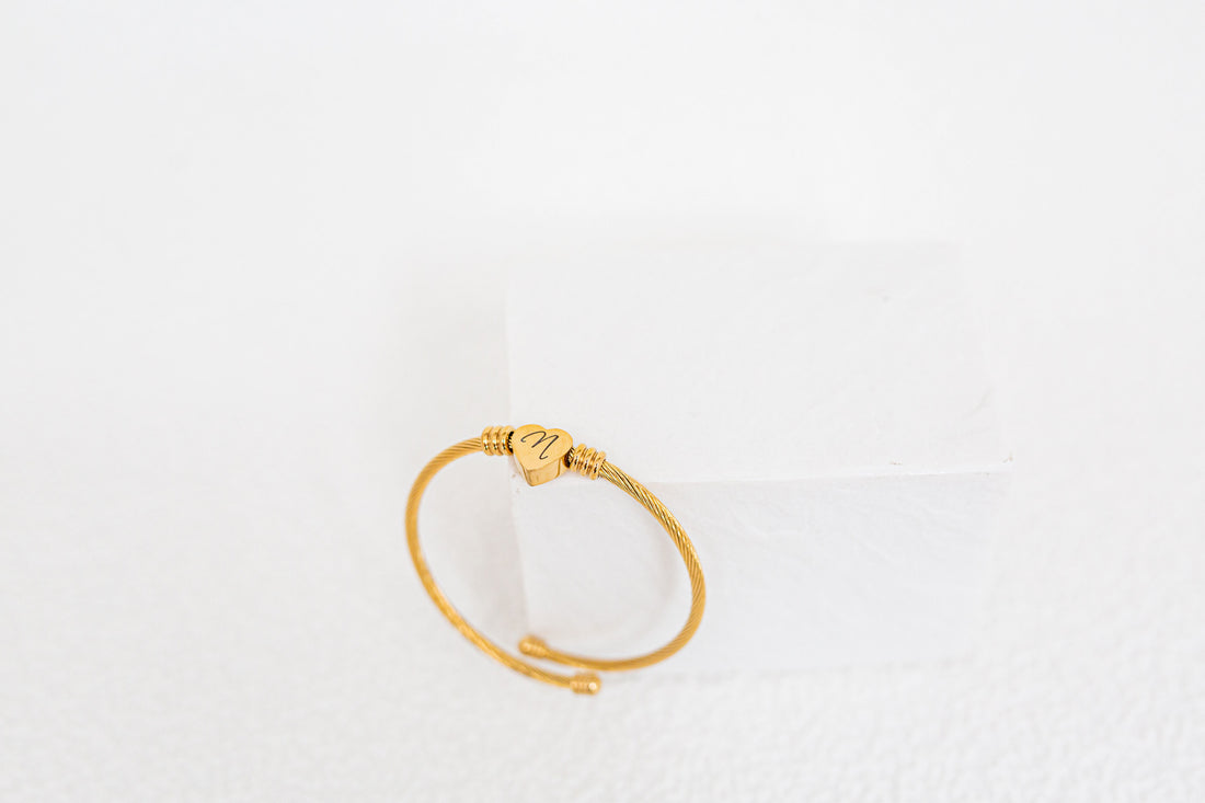 14K Gold Initial Bracelets – Baby Gold