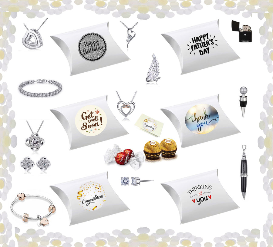 LUXURY GIFTING BOX WITH PERSONAL NOTE CARD - VARIOUS OCCASIONS MALE/FEMALE