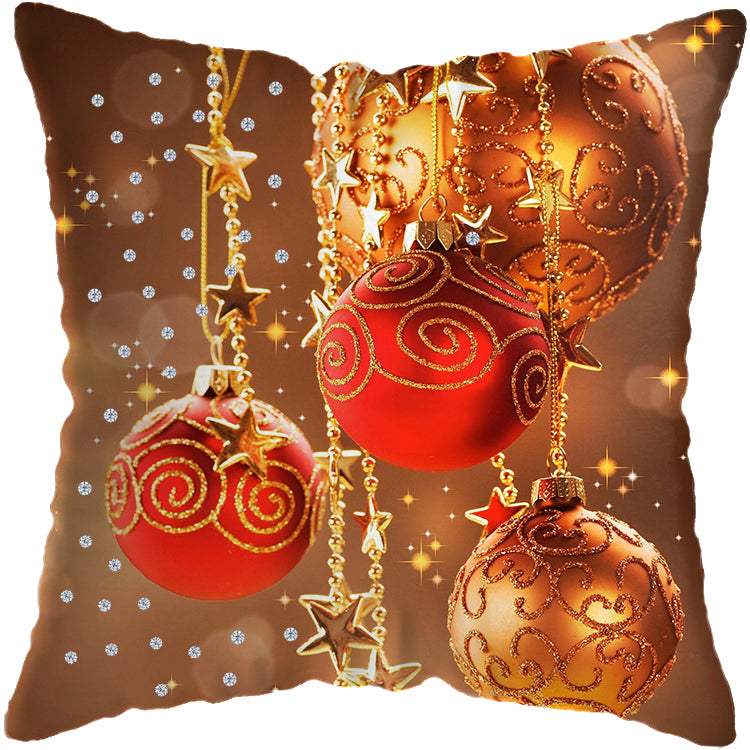 XMAS Cushion with fine Austrian Crystals - MCC102