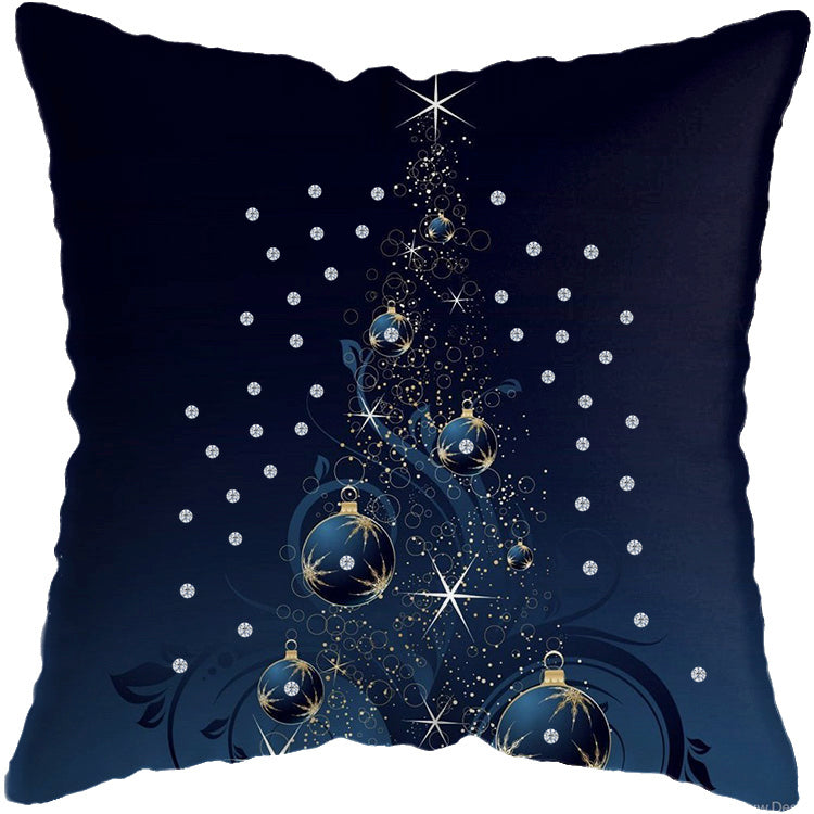 XMAS Cushion with fine Austrian Crystals - MCC108