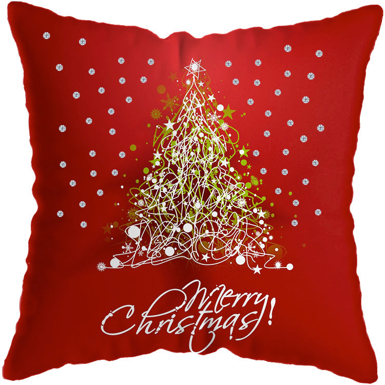 XMAS Cushion with fine Austrian Crystals - MCC109